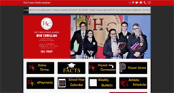 Desktop Screenshot of holycrossama.org