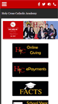 Mobile Screenshot of holycrossama.org